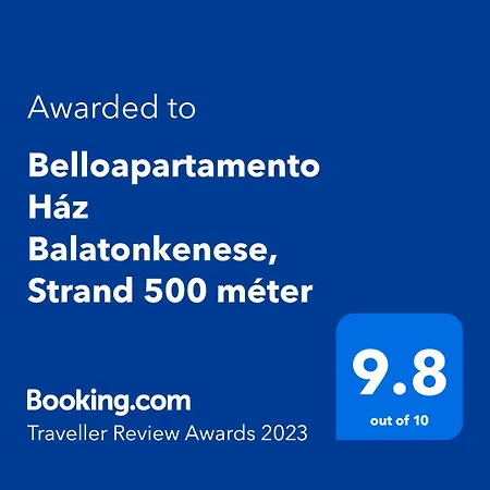 Belloapartamento Haz Balatonkenese, 800m, Jakuzzi