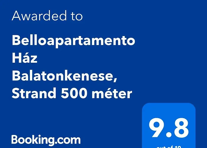 Belloapartamento Haz Balatonkenese, 800m, Jakuzzi